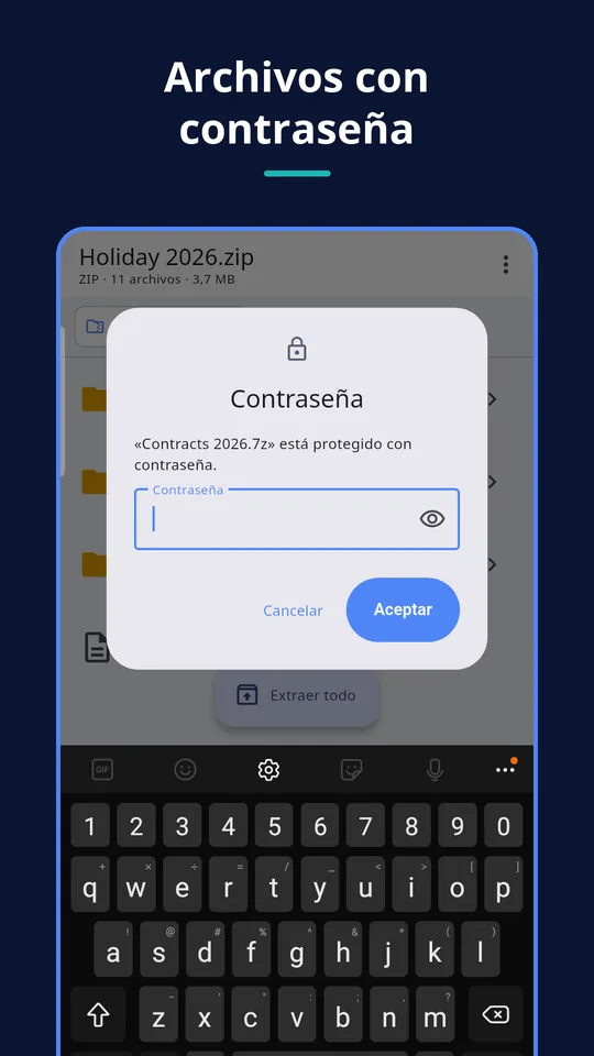 UZYTAK Archive — Archivos con contraseña