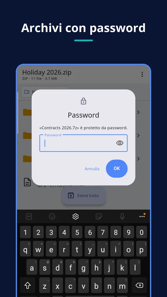 UZYTAK Archive — Archivi con password
