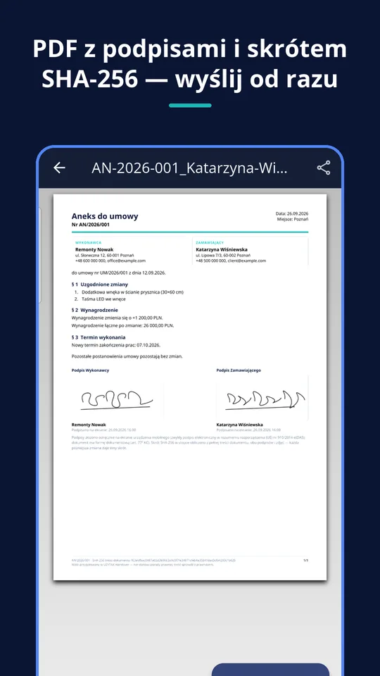 UZYTAK Handover — PDF