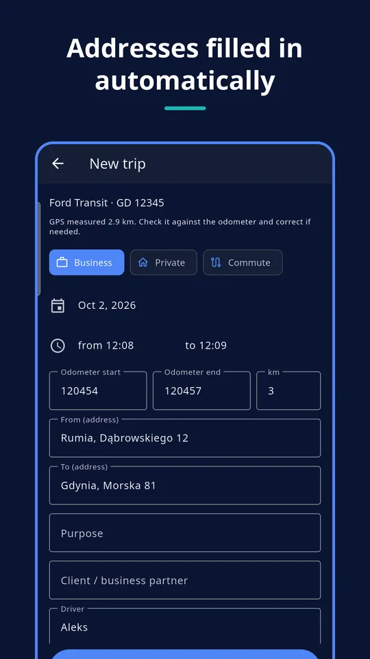 UZYTAK Kilometr — Trip
