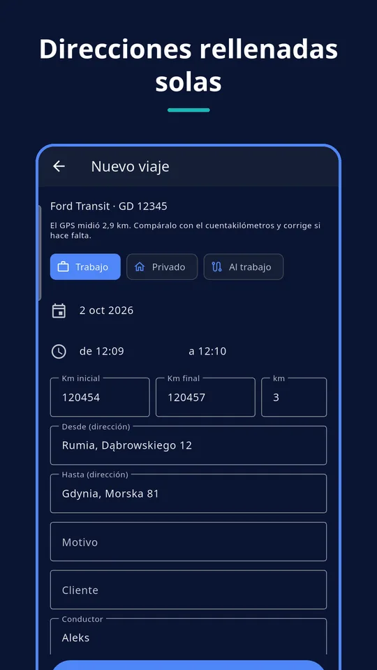 UZYTAK Kilometr — Viaje