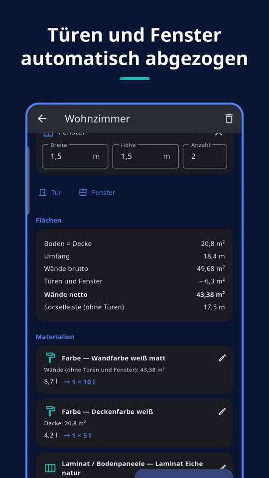 UZYTAK Materials — Raum