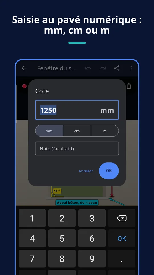 UZYTAK Photo Measures — Saisir la valeur