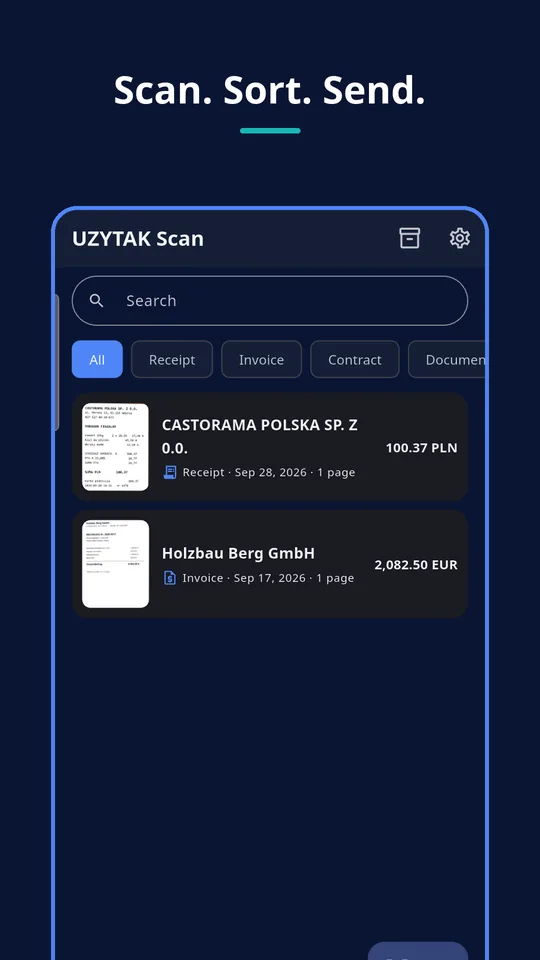 UZYTAK Scan — Library