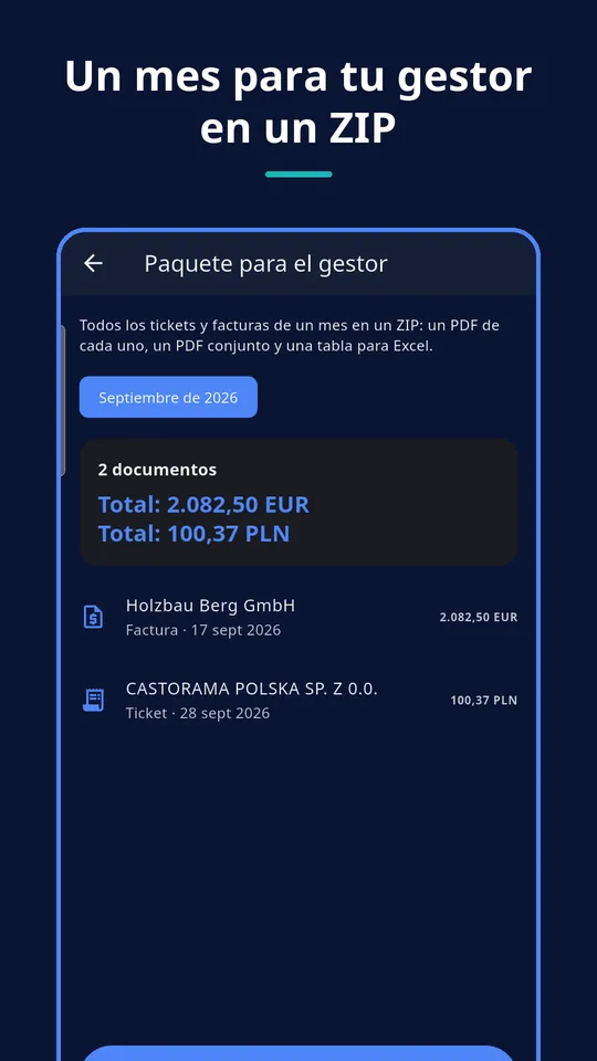 UZYTAK Scan — Factura