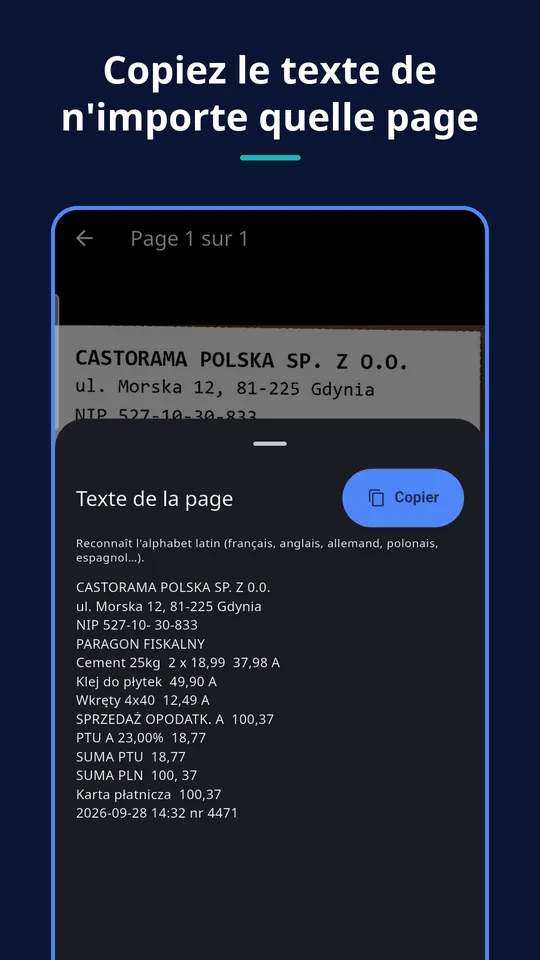 UZYTAK Scan — Pack comptable
