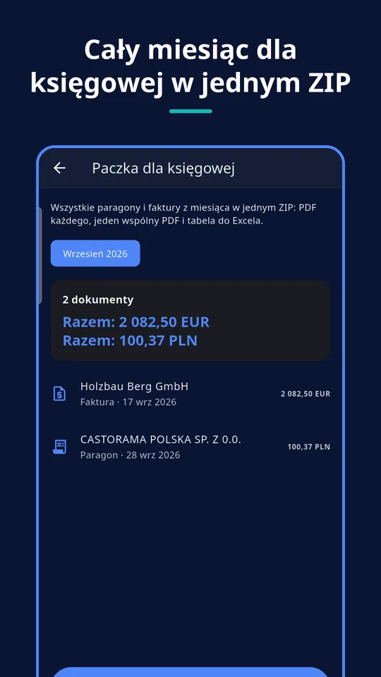 UZYTAK Scan — Faktura