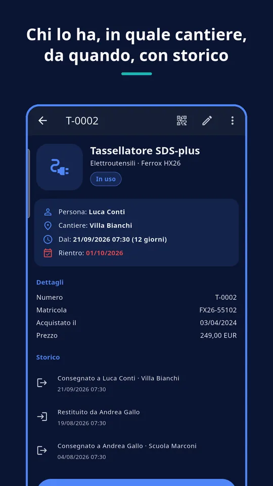 UZYTAK Tools — Un attrezzo