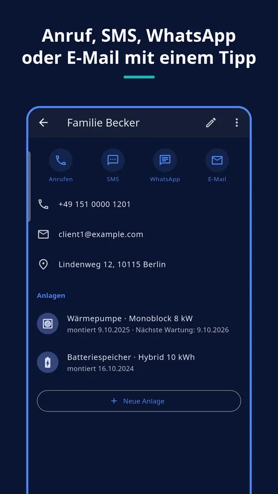 UZYTAK Warranty & Service Book — Kundenseite