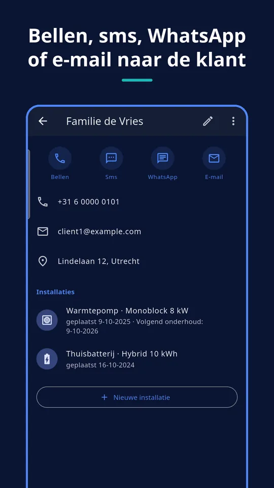 UZYTAK Warranty & Service Book — Klantpagina
